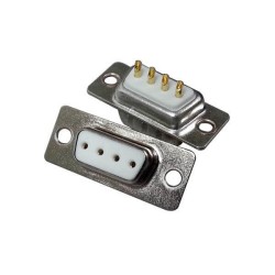 4 Pin Female D-SUB Connector Solder Type for Cable