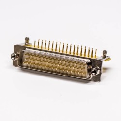 50 Pin D sub Connector Male Right Angled staking Type Through Hole 20pcs