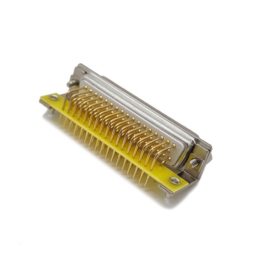 50 Pin Right Angled D SUB Connector Female Staking Type for PCB Mount 50 Pin Right Angled D SUB Connector Female Staking Type for PCB Mount