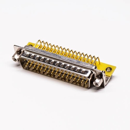 5PCs 50 Pin D sub Connector Male Right Angled staking Type Through Hole 5PCs 50 Pin D sub Connector Male Right Angled staking Type Through Hole