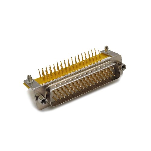 5PCs 50 Pin D sub Connector Male Right Angled staking Type Through Hole 5PCs 50 Pin D sub Connector Male Right Angled staking Type Through Hole