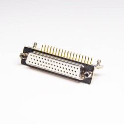 5PCs 50 Pin Right Angled D SUB Connector Female Staking Type for PCB Mount 20pcs