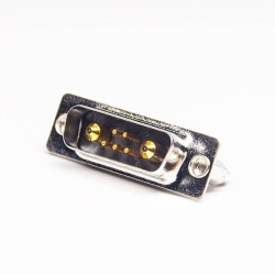 7w2 Combo D sub Connector Male Staking Type Through Hole