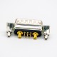 7w2 Combo D sub Connector Male Staking Type Through Hole 7w2 Combo D sub Connector Male Staking Type Through Hole