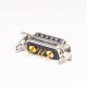 7w2 Combo D sub Connector Male Staking Type Through Hole 7w2 Combo D sub Connector Male Staking Type Through Hole