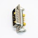 7w2 Combo D sub Connector Male Staking Type Through Hole 7w2 Combo D sub Connector Male Staking Type Through Hole