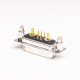 7w2 Combo D sub Connector Male Staking Type Through Hole 7w2 Combo D sub Connector Male Staking Type Through Hole