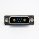 7w2 Combo D sub Connector Male Staking Type Through Hole 7w2 Combo D sub Connector Male Staking Type Through Hole