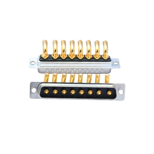 8W8 DB Male 90° Through Hole 10A 20A 30A 40A Machine pin Single Hole 8W8 DB Male 90° Through Hole 10A 20A 30A 40A Machine pin Single Hole