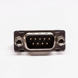 9 Pin DB Connector Standard Male Straight Through Hole for PCB Mount 20pcs