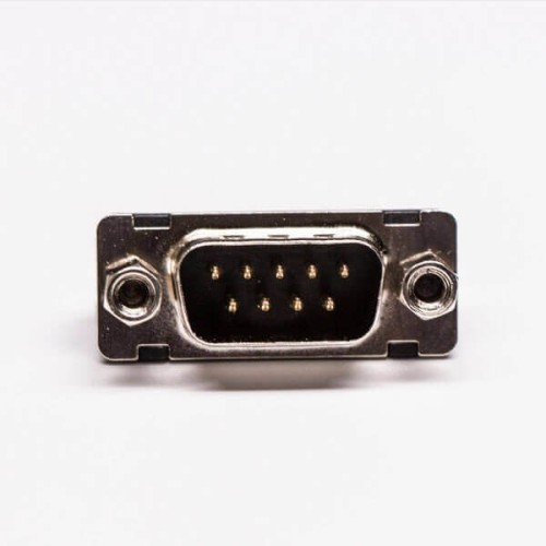 9 Pin DB Connector Standard Male Straight Through Hole for PCB Mount 20pcs 9 Pin DB Connector Standard Male Straight Through Hole for PCB Mount 20pcs