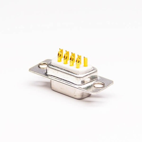9 Pin Female D SUB Connector Straight Staking Type Solder for Cable 9 Pin Female D SUB Connector Straight Staking Type Solder for Cable