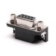 9 Pin Female Solder D Sub Connector RA Solder Type for PCB with Stamped Pin 9 Pin Female Solder D Sub Connector RA Solder Type for PCB with Stamped Pin