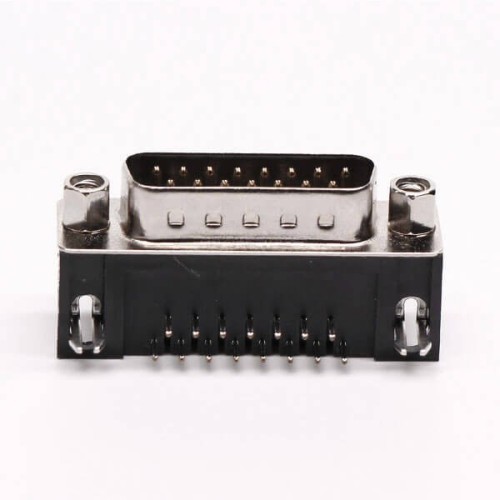 Best D Sub Male 15 Pin 90° Connector Staking Type for PCB Mount Best D Sub Male 15 Pin 90° Connector Staking Type for PCB Mount