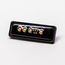 Buy D sub IP67 Rating 9w4 Male Straight Cable Connector Solder Type