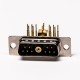 Coaxial D SUB Right Angled Male Solder Type with Staking for PCB Mount Coaxial D SUB Right Angled Male Solder Type with Staking for PCB Mount