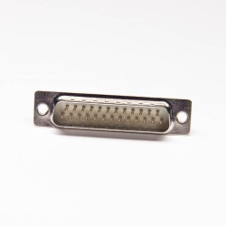Connecteur sub D 25 Standard Type Zinc Alloy D-sub 25 Pin Male StampeD Contact Board Mount Connector 20pcs
