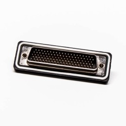 D-sub 104 Pin Male Straight Waterproof Connector for Cable Solder Type