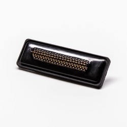 D-sub 104 Pin Male Straight Waterproof Connector for Cable Solder Type