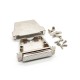 D-sub 104Pin Solder Type Female Connector Machine Pins Straight with Metal shell D-sub 104Pin Solder Type Female Connector Machine Pins Straight with Metal shell
