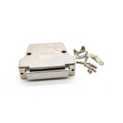 D-sub 104Pin Solder Type Female Connector Machine Pins Straight with Metal shell