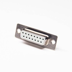 D sub 15 pin cable Standard Type Zinc Alloy D-sub 15 Pin Female Solder Type for Cable 20pcs