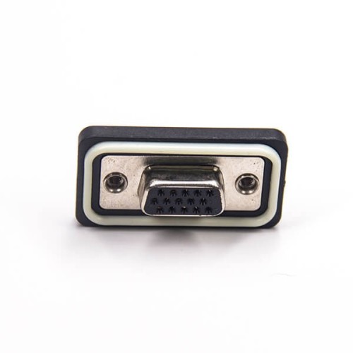 D sub 15 pin vs vga Standard IP67 type 3 Rows Through Hole Panel Mount 20pcs D sub 15 pin vs vga Standard IP67 type 3 Rows Through Hole Panel Mount 20pcs