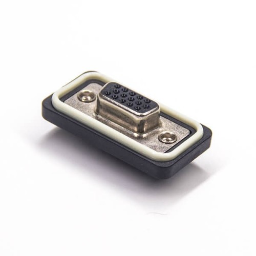D sub 15 pin vs vga Standard IP67 type 3 Rows Through Hole Panel Mount 20pcs D sub 15 pin vs vga Standard IP67 type 3 Rows Through Hole Panel Mount 20pcs