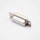 D Sub 15 Straight Standard Female Two Rows Stamped Solder Cup D-type Connector D Sub 15 Straight Standard Female Two Rows Stamped Solder Cup D-type Connector