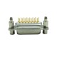 D SUB 15Pin Connector Straight Male Female Through Hole 15pin RS232 Serial Port 2 Rows Bur