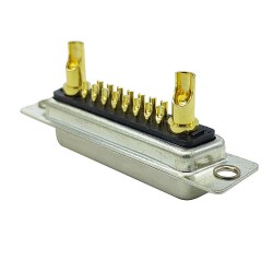 D SUB 17Pin Connector Straight Male Female Solder Type 17pin 17W2 2 Rows High Current