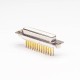 D SUB 180 Degree 25 Pin Female Staking Type Through Hole for PCB Mount D SUB 180 Degree 25 Pin Female Staking Type Through Hole for PCB Mount