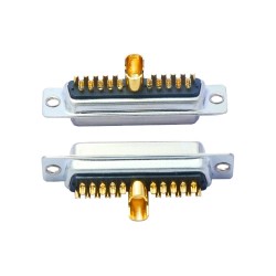 D-SUB 21W1 High Current Female Straight Solder Type 10A 20A 30A 40A