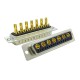 D SUB 24Pin Connector Straight Male Female Solder Type 24pin 24W7 2 Rows High Current D SUB 24Pin Connector Straight Male Female Solder Type 24pin 24W7 2 Rows High Current