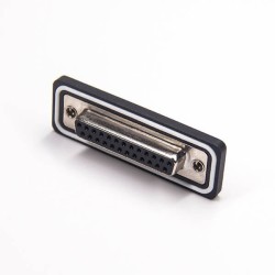 D sub 25 Cable Standard IP67 type 2 Rows Solder Type For Cable 20pcs