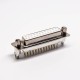 D SUB 25 Pin Connector Female 180 Degree Through Hole for PCB Mount Staking Type D SUB 25 Pin Connector Female 180 Degree Through Hole for PCB Mount Staking Type