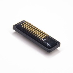 D sub 25 Pin Connector Standard IP67 type 2 Rows Through Hole Panel Mount 20pcs