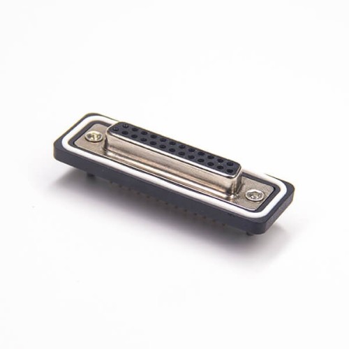 D sub 25 Pin Female Connector Standard IP67 type 2 Rows Through Hole Panel Mount With Harpoon D sub 25 Pin Female Connector Standard IP67 type 2 Rows Through Hole Panel Mount With Harpoon
