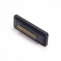 D sub 25 Pin Female Standard IP67 type 2 Rows Through Hole Panel Mount