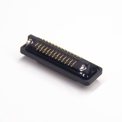 D sub 25 Pin Standard IP67 Type 2 Rows Right Angle Through Hole Panel Mount