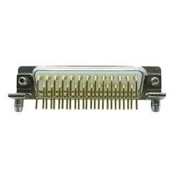 D SUB 25Pin Connector Right Angled Male Female Through Hole 25pin COM Serial Port 2 Rows Bur