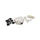 D-sub 25Pin Female Connector Straight Solder Type with Metal Backshell D-sub 25Pin Female Connector Straight Solder Type with Metal Backshell