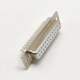 D-sub 25Pin Female Connector with shell 45° Solder Cup Metal Shell 2 Rows solid pin 10A 20A 30A 40A