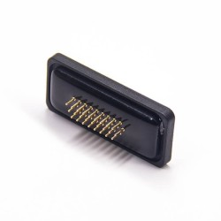 D sub 26 Pin Connector Standard IP67 Type Through Hole Panel Mount