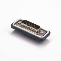 D sub 26 Pin Connector Standard IP67 Type Through Hole Panel Mount