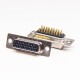 D sub 26 Pin High Density Female Connector 180 Degree Solder Type for Cable D sub 26 Pin High Density Female Connector 180 Degree Solder Type for Cable