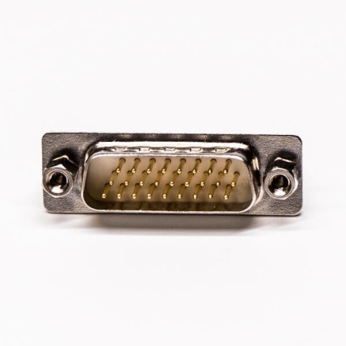 D sub 26 Pin Male Straight Staking type Connector Through Hole for PCB Mount D sub 26 Pin Male Straight Staking type Connector Through Hole for PCB Mount