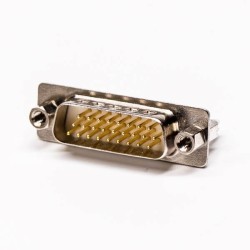 D sub 26 Pin Male Straight Staking type Connector Through Hole for PCB Mount 20pcs
