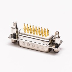 D sub 26 Pin Male Straight Staking type Connector Through Hole for PCB Mount
