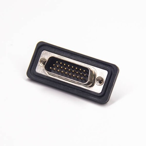D sub 26 Pin Standard IP67 Type Through Hole Panel Mount
